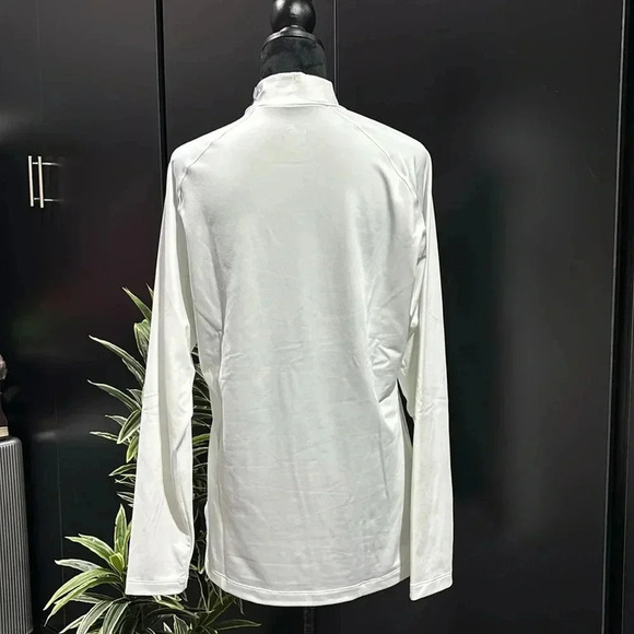 Puma Base Layer Bright White,winter warm, long sleeve turtleneck, logo sleeve - Picture 4 of 10